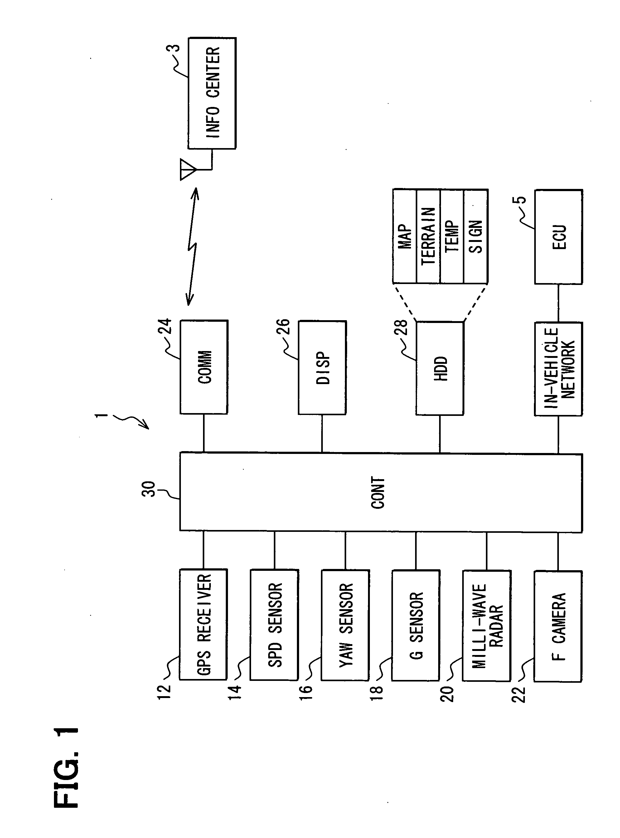 Information storage apparatus and travel environment information recognition apparatus
