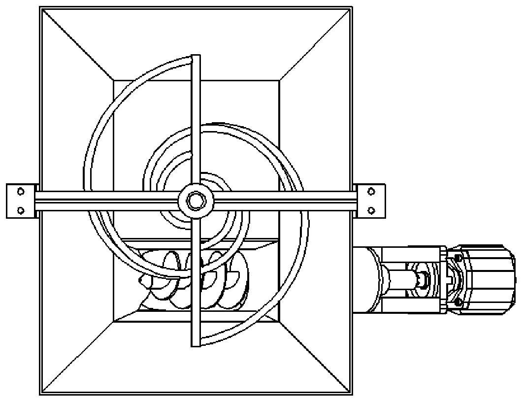 Fertilizing device and facility capable of crushing and mixing fertilizer