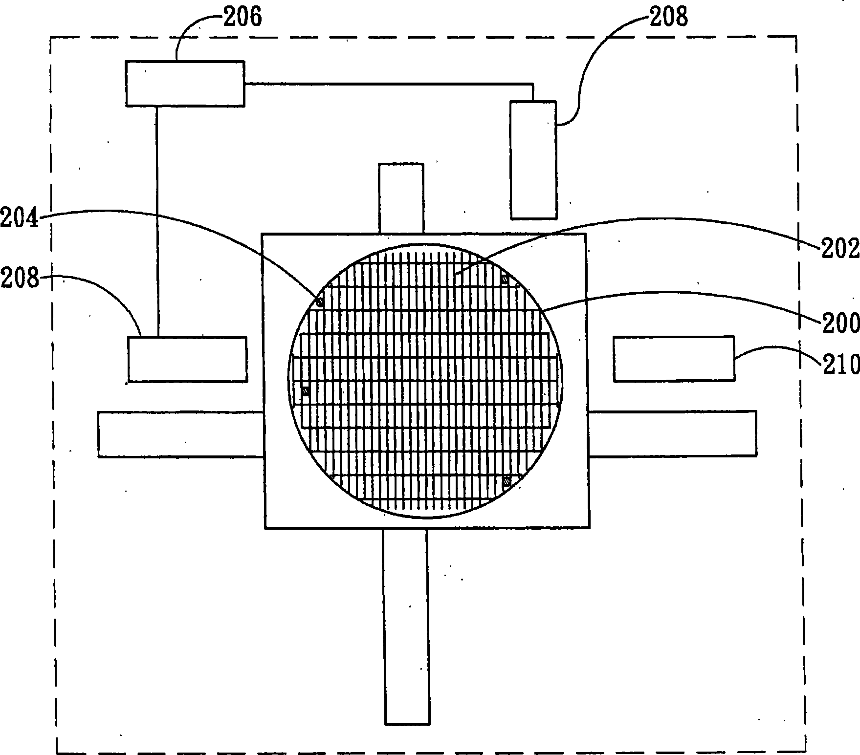 Method for marking wafer, method for marking poor product crystal grain, method for wafer contraposition, and wafer test machine