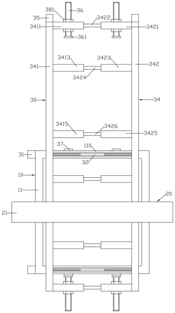 Quilting machine capable of translating for loading and unloading