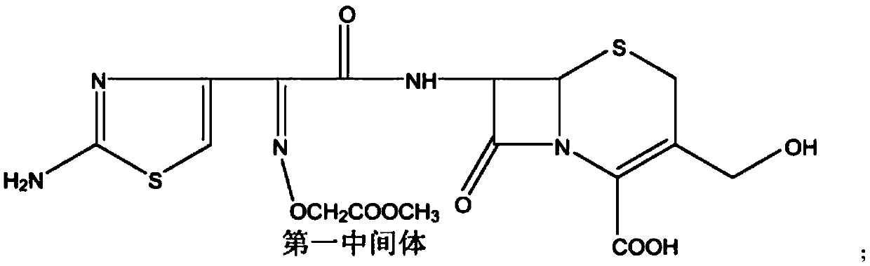 Low-cost preparation method for cefixime