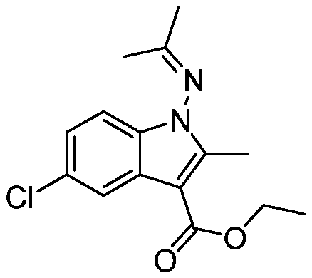 A kind of preparation method of 1-aminoindole derivative