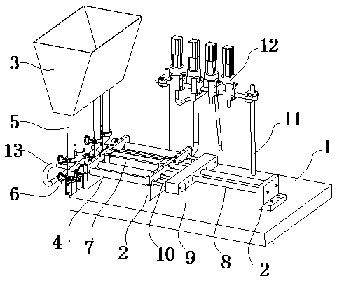 Automatic unguent base tray-loading equipment