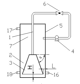 Integrated precipitating and mud collection backflow device