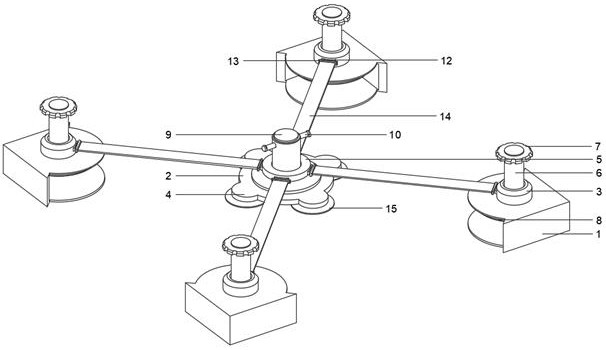 Veneering device used for shaving board production