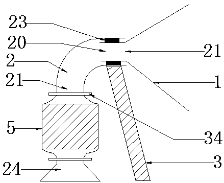 Three-cylinder type vacuum dryer