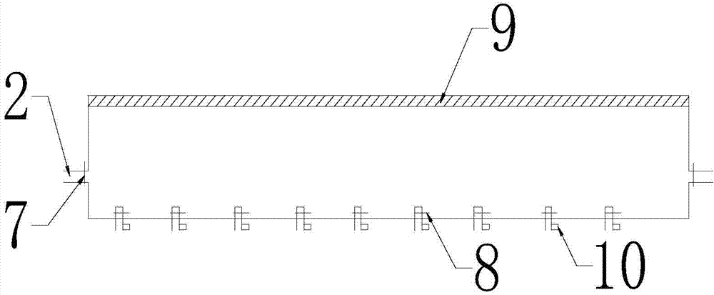 Side slope green plant cleaning system