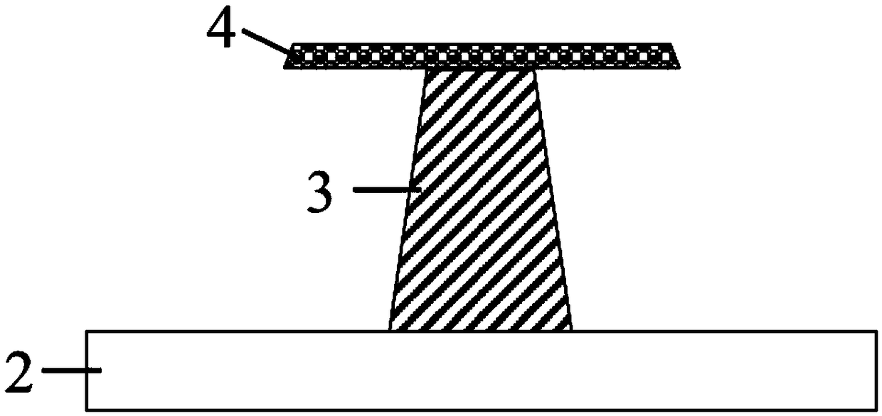 Micro-disk cavity laser containing silver sulfide quantum dots and preparation method thereof