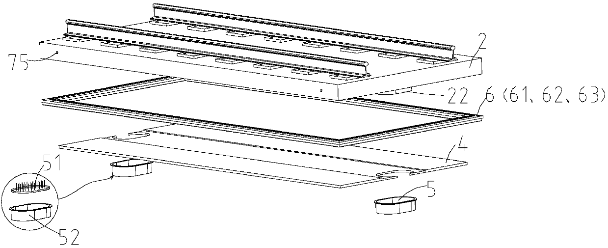 Combined damping ballast bed suitable for high-performance damping requirements of urban rail transit