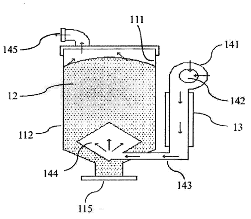 Infrared air exhaust and pressure reduction material-drying device
