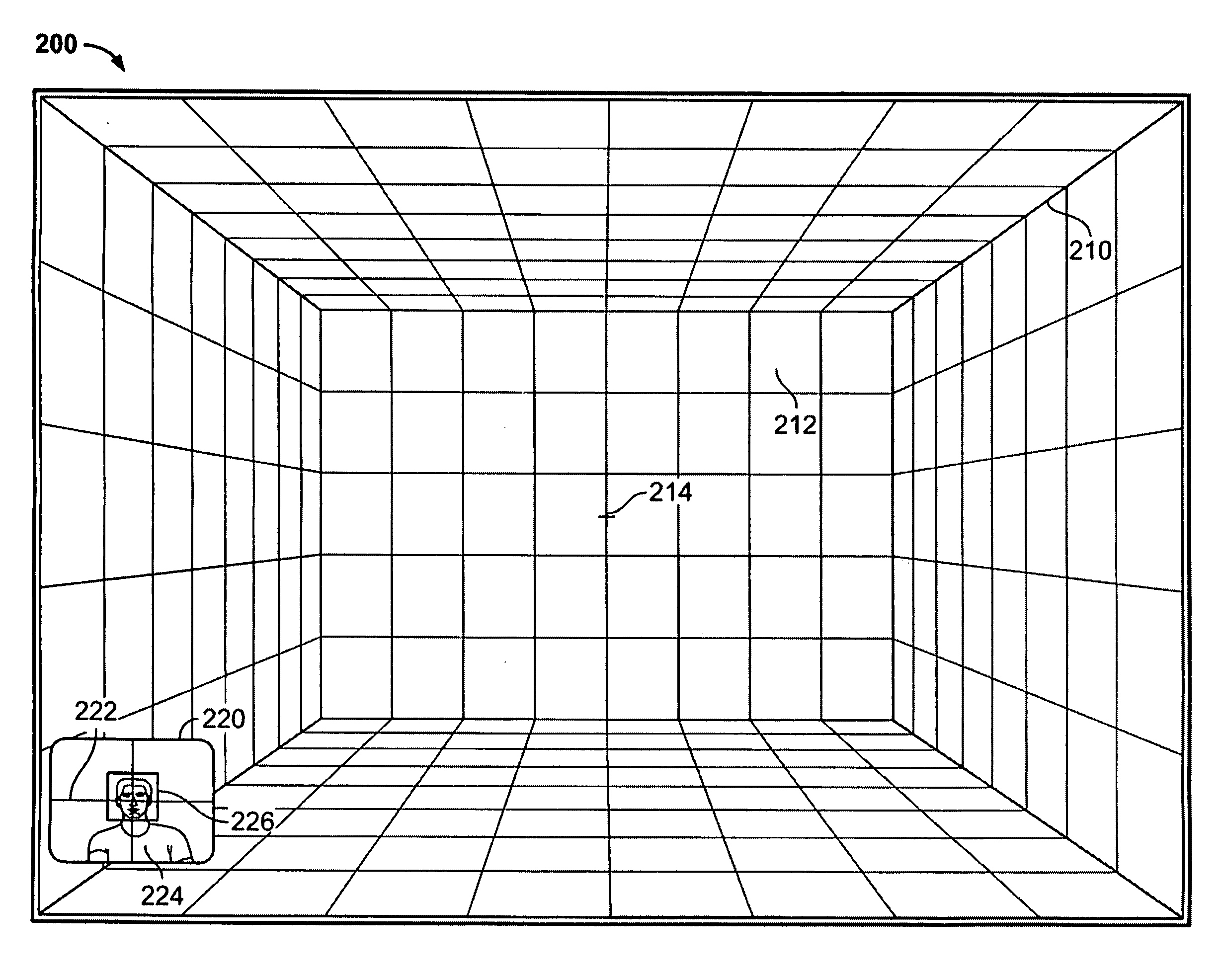 Systems and methods for adjusting a display based on the user's position