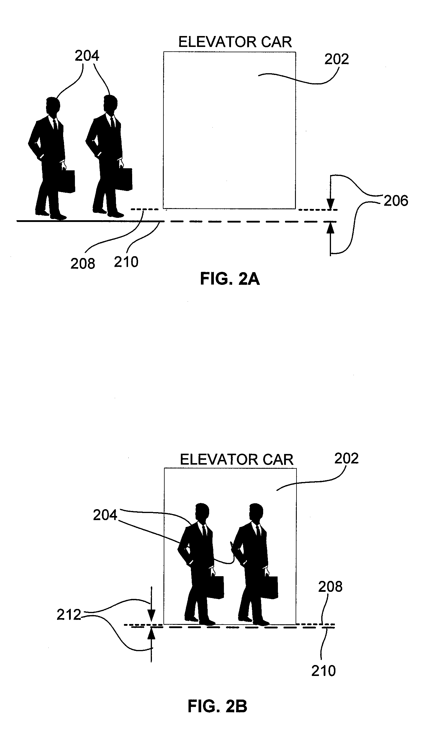 Method and apparatus for improving the leveling performance of an elevator