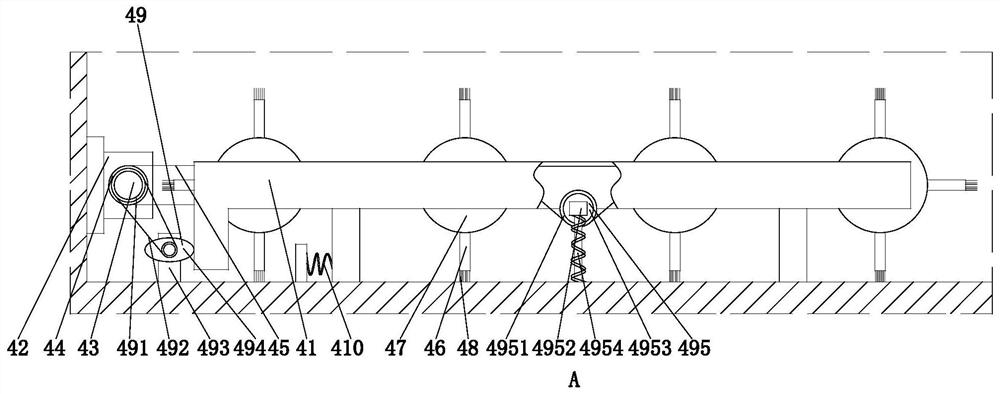 Environment-friendly treatment method for dust-containing gas in activated limestone powdering