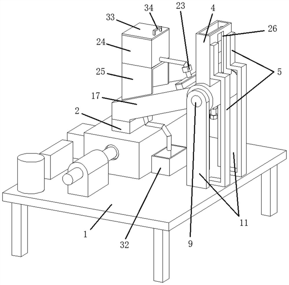 Tin bar extruding machine