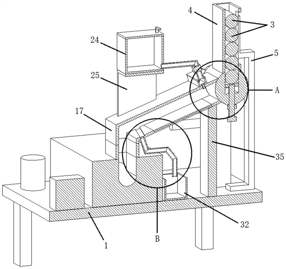 Tin bar extruding machine