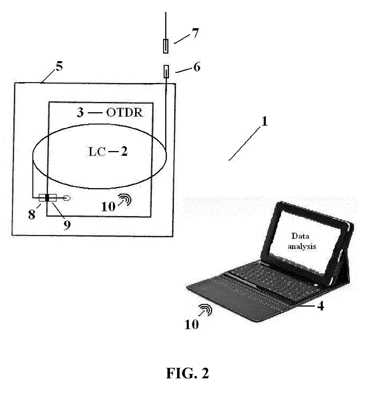 Optical Time-Domain Reflectometer (OTDR) With Integrated, Retractable Launch Cable