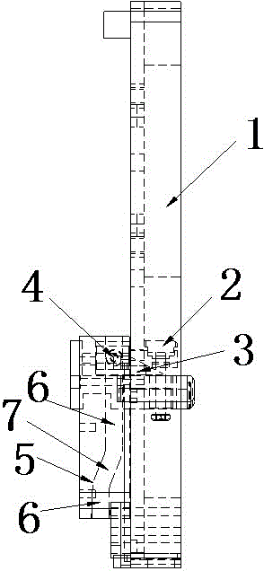 A clamping device for hard disk positioning