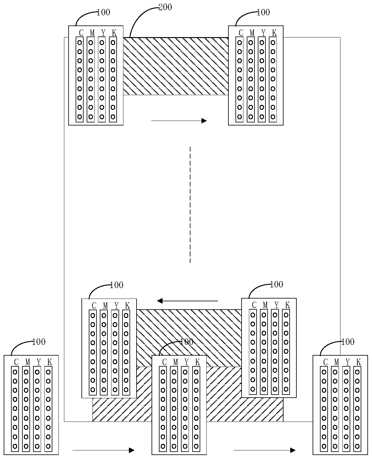Moisturizing and printing control method, device and facility for sprayer, and storage medium