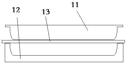 Method for reducing loss of hot bending glass die and equipment thereof