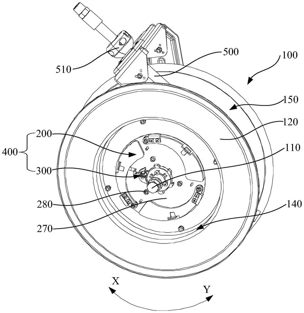 Slow recovery mechanism, locking slow recovery device and winding device