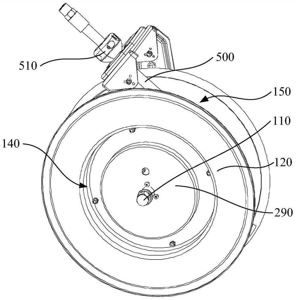 Slow recovery mechanism, locking slow recovery device and winding device