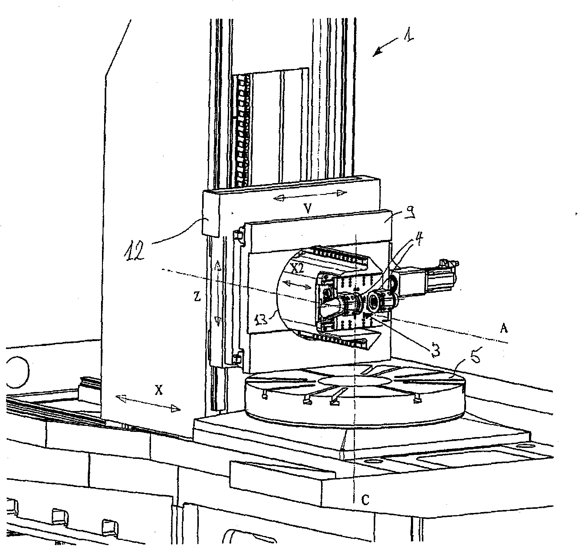 Gear cutting machine
