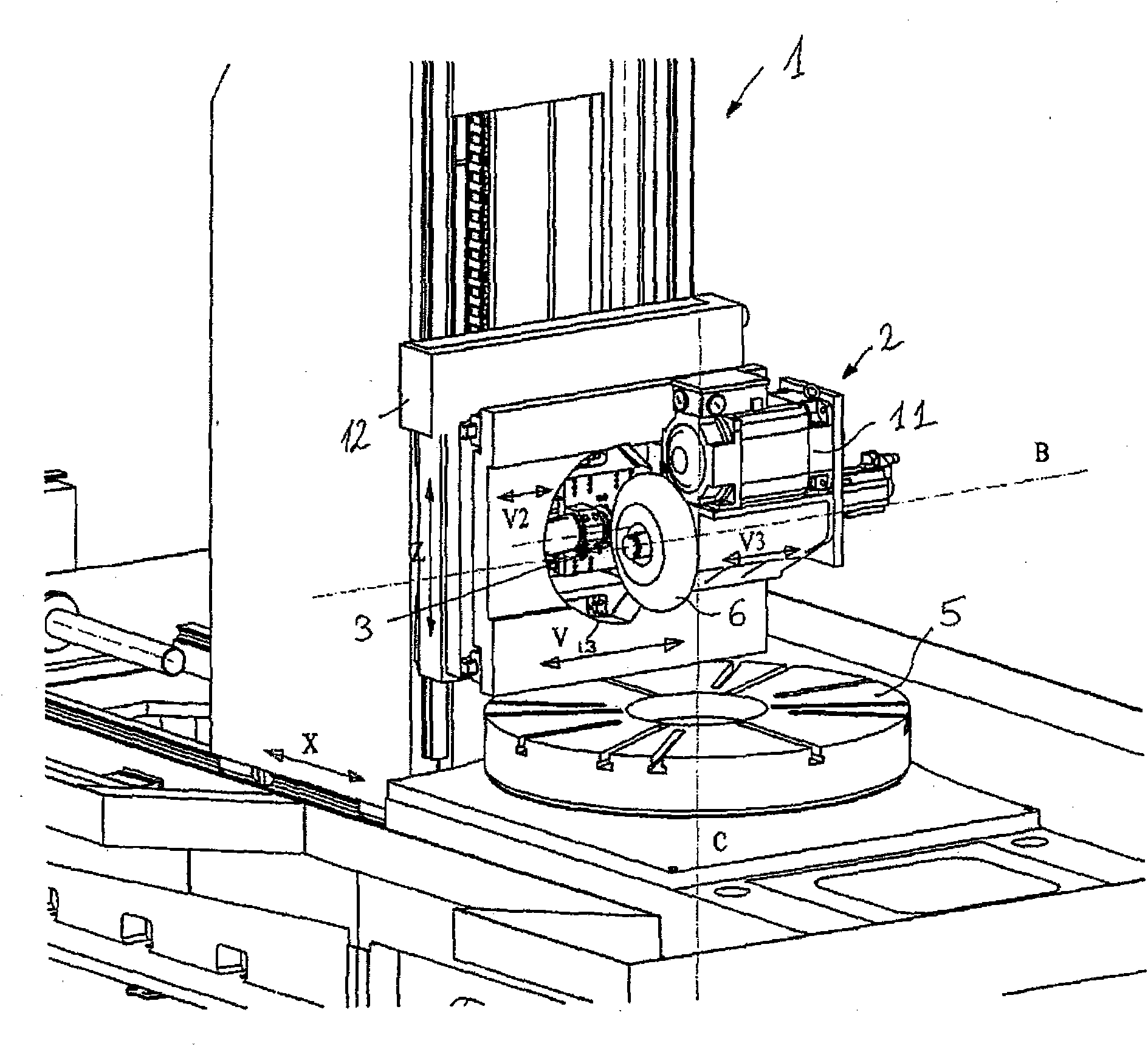 Gear cutting machine
