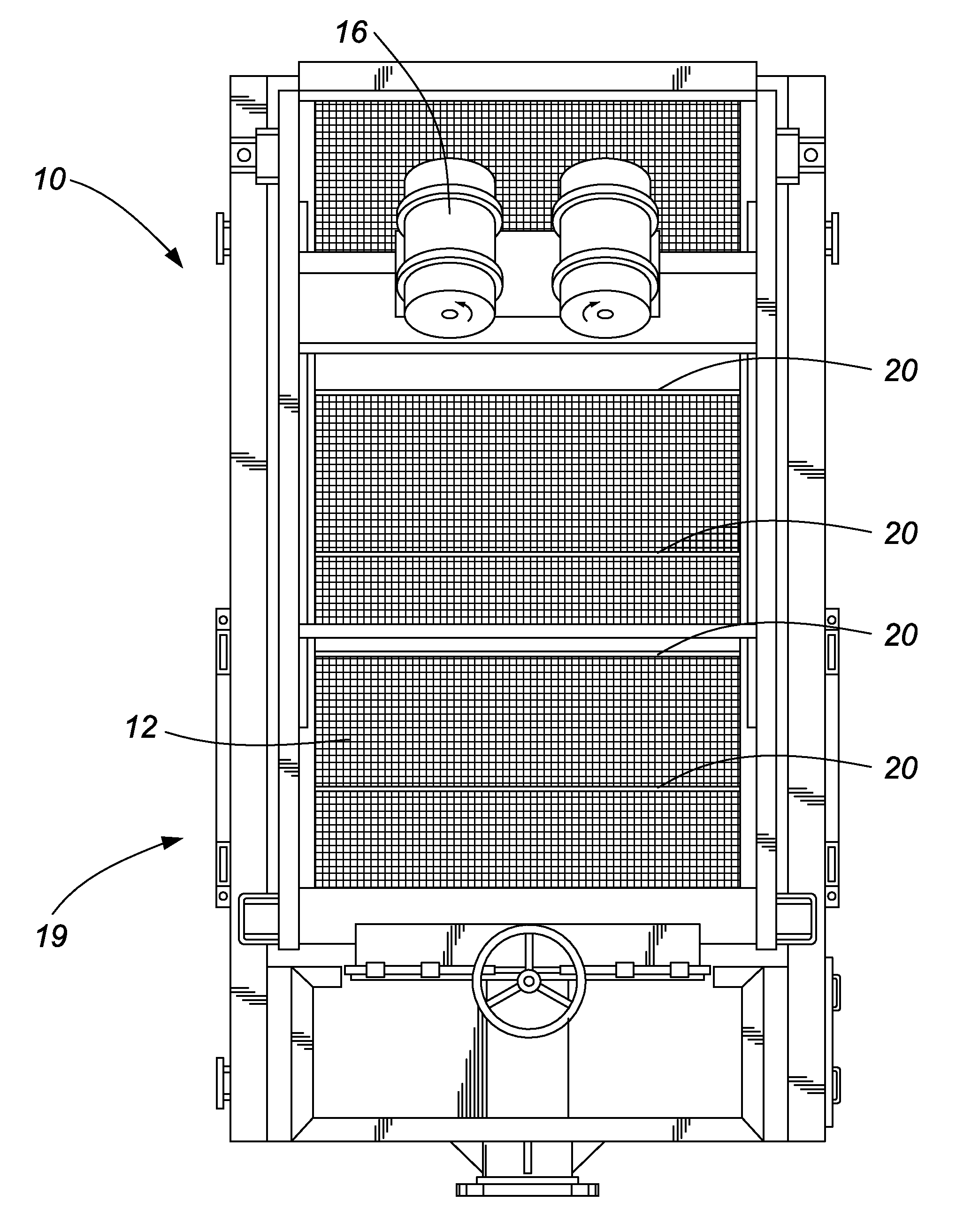 System and method for drying drill cuttings