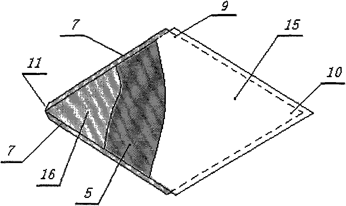 Manufacturing method of diamond-shaped bamboo and wood composite floor
