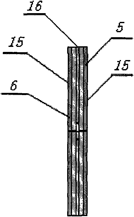 Manufacturing method of diamond-shaped bamboo and wood composite floor