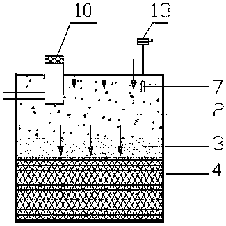 Intelligent biological retention tank and construction method thereof