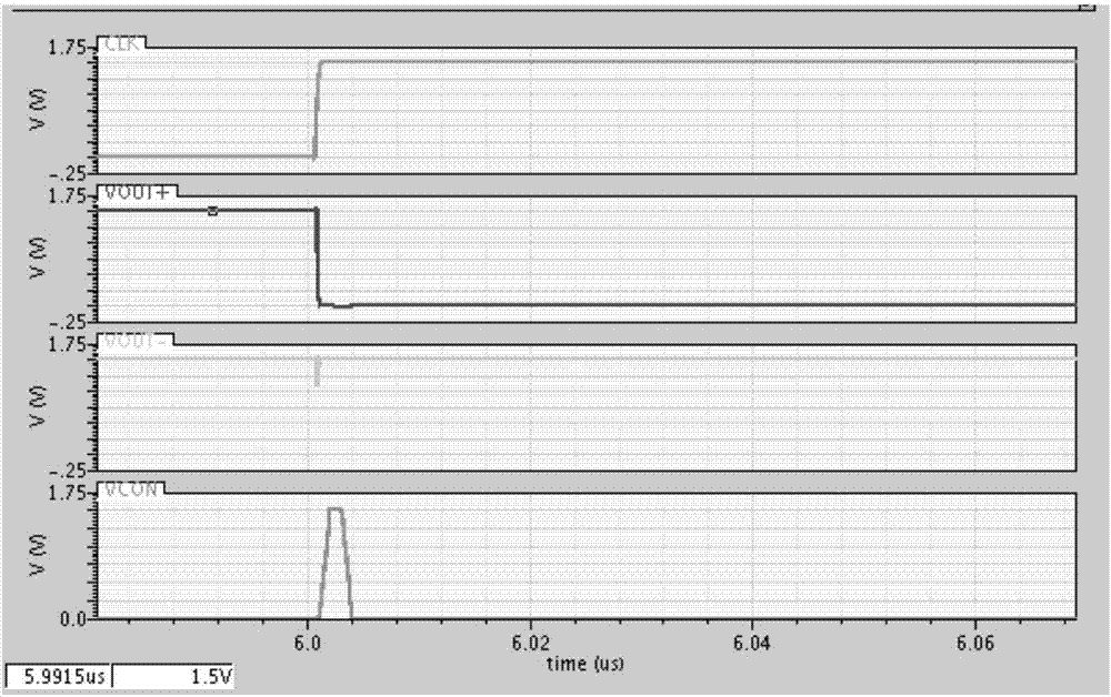 Low-power-consumption comparator circuit