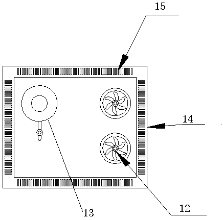 Comprehensive protection device for mine explosive-proof type lighting device