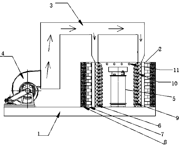 Comprehensive protection device for mine explosive-proof type lighting device