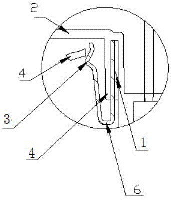 High-mount stop lamp structure