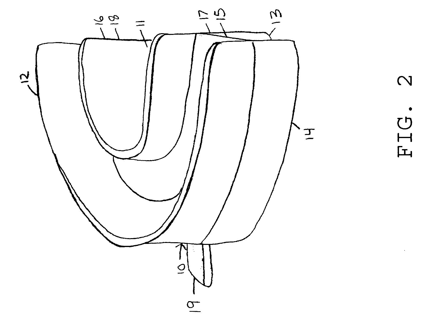 Multi-sulcus flossing device