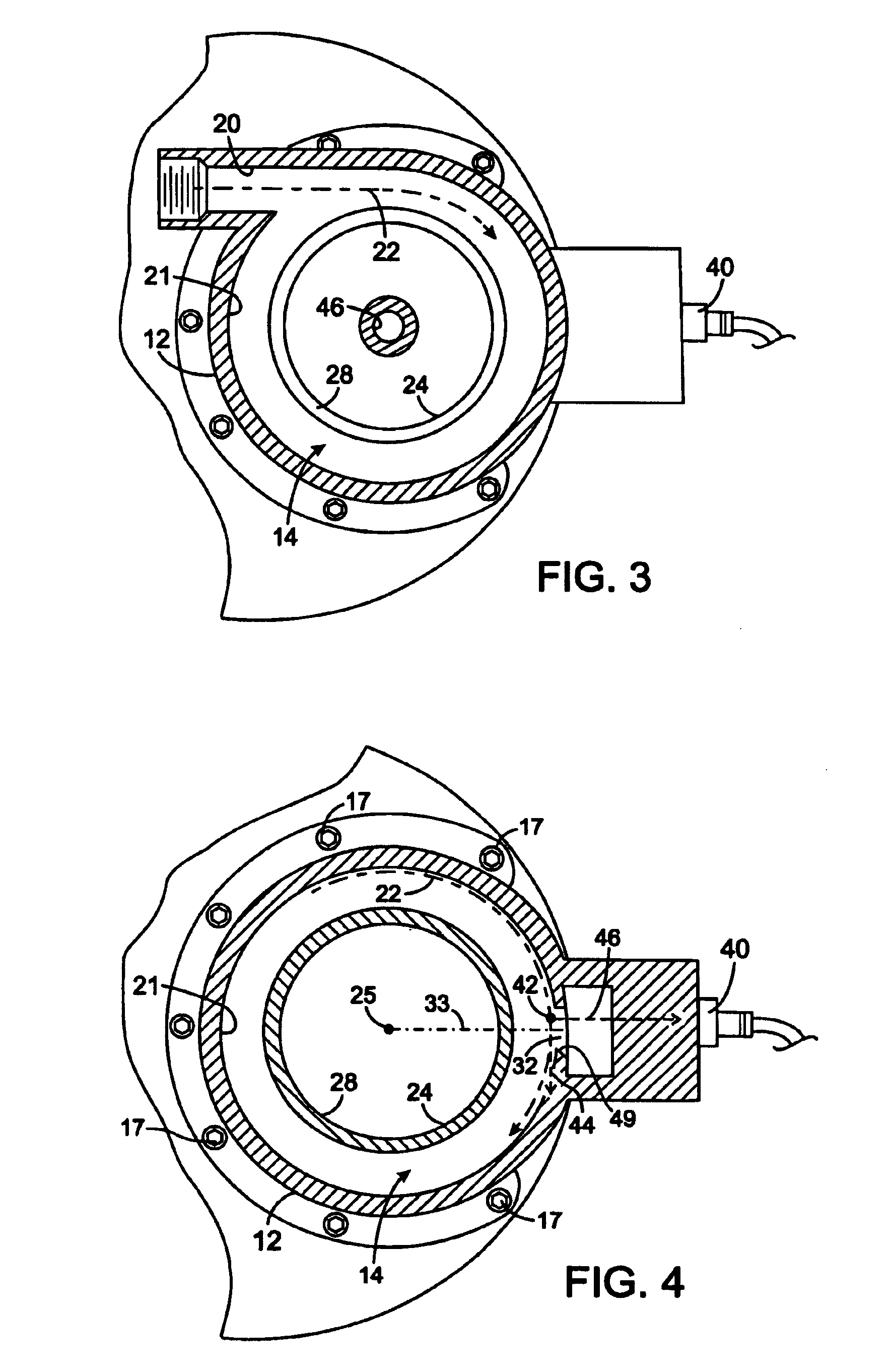 Three-phase cyclonic fluid separator with a debris trap