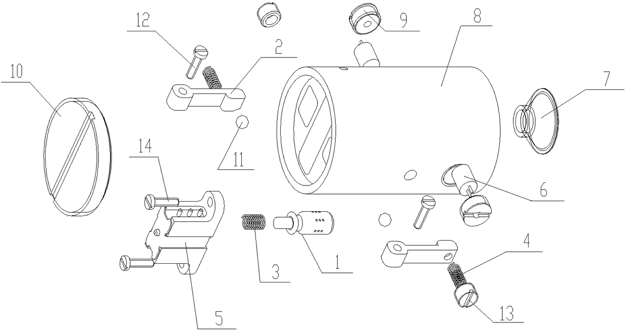 Centrifugal-start-type detonating device