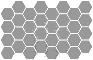 Honeycomb image element array, image sensor and acquisition method based on dislocation image enhancement