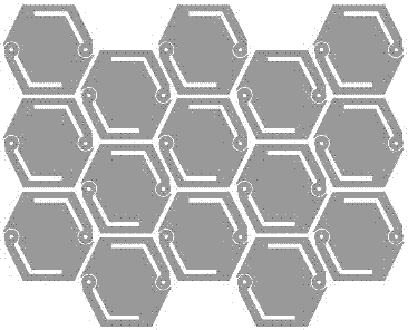 Honeycomb image element array, image sensor and acquisition method based on dislocation image enhancement