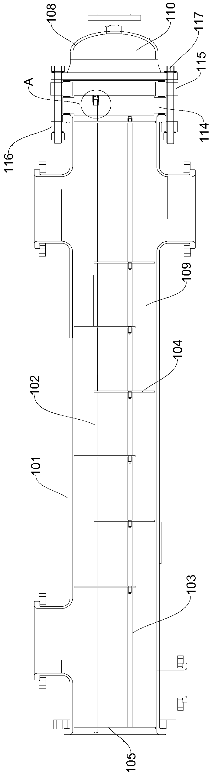 Single Tube Sheet Heat Exchanger