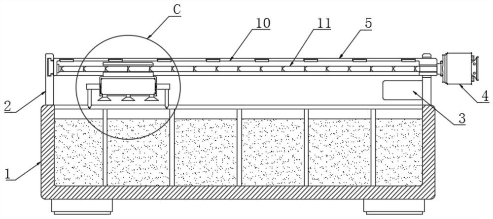 Seedling raising container with lining net for forestry container seedlings