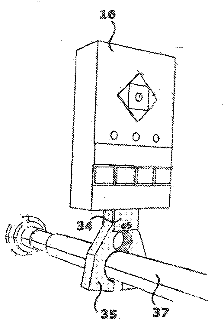 Apparatus for the orientation and positioning of surgical instruments and of implantation prosthesis in a bone seat