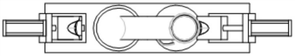 Clamping structure, spout welding device and laser welding device