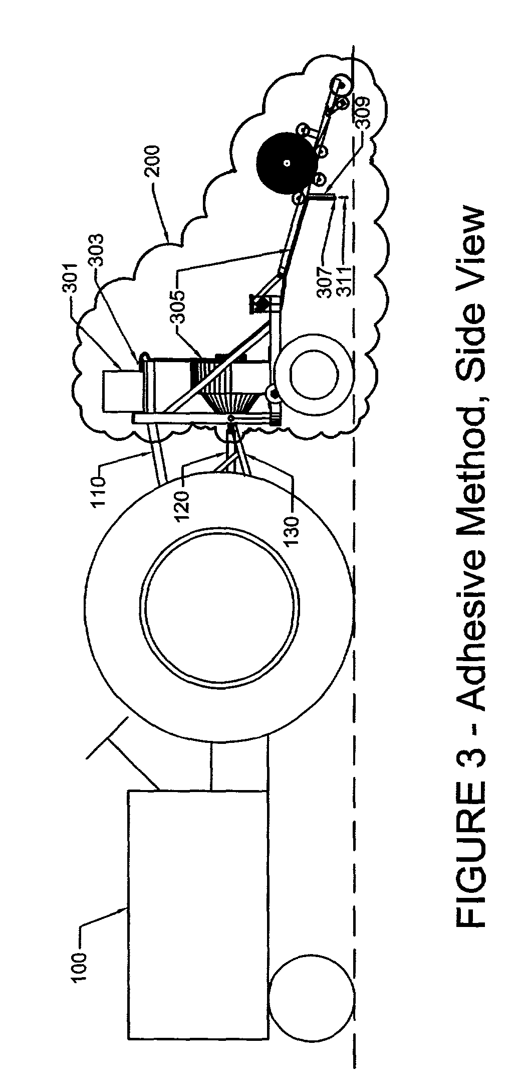 Method and machine for changing agricultural mulch