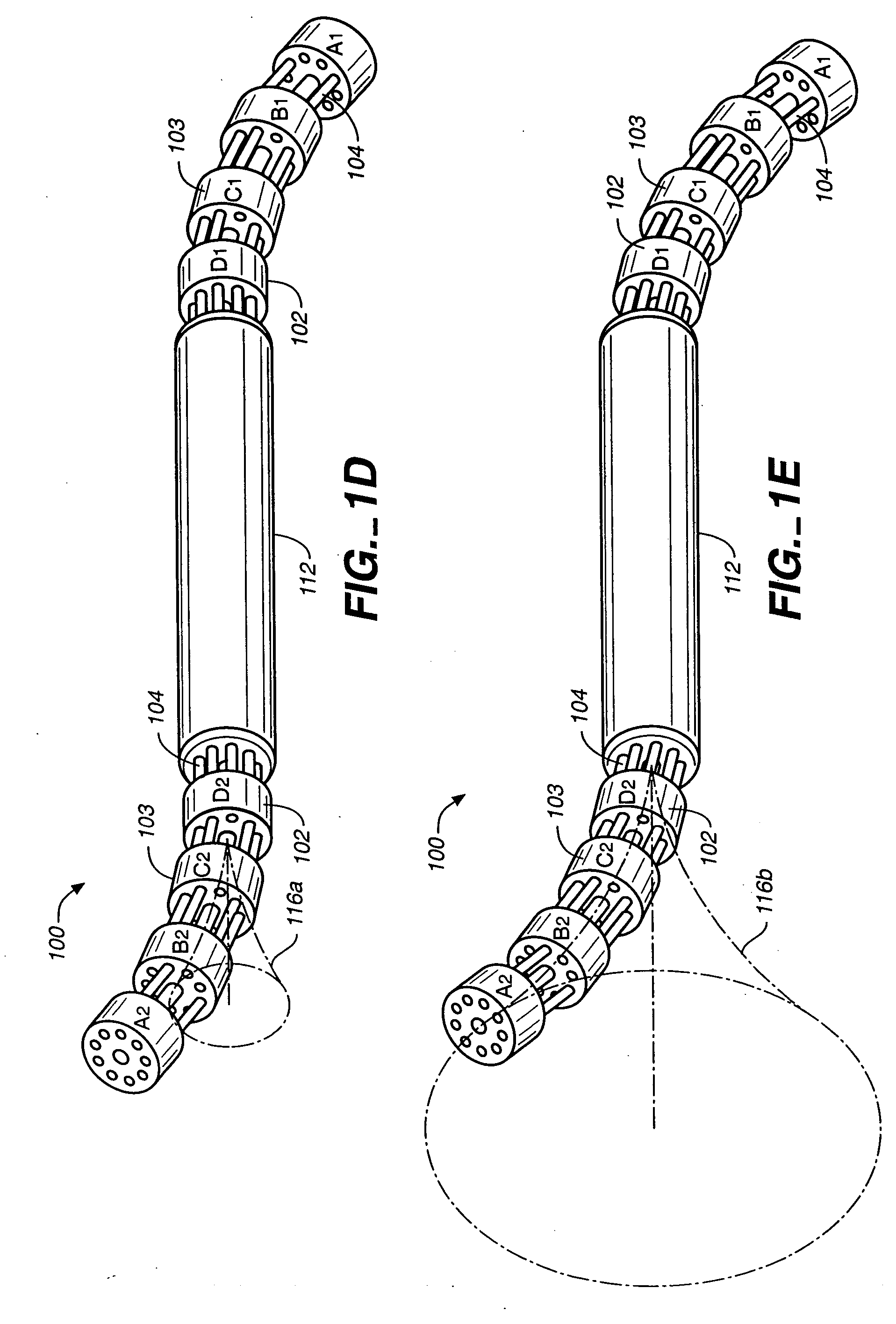 Articulating mechanism for remote manipulation of a surgical or diagnostic tool