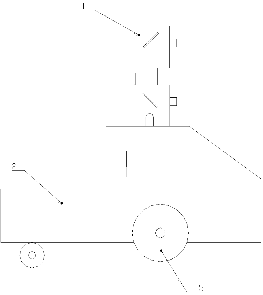 Non-baffle-board laser AGV and navigation method thereof