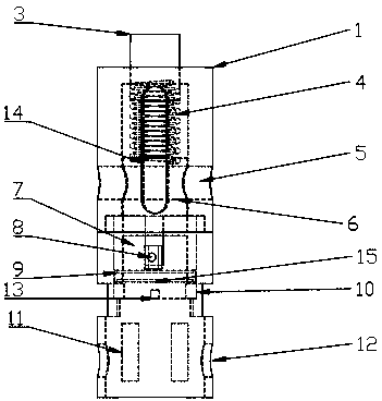 Lithium battery diaphragm hole closure-diaphragm rupture temperature detecting device and test method thereof