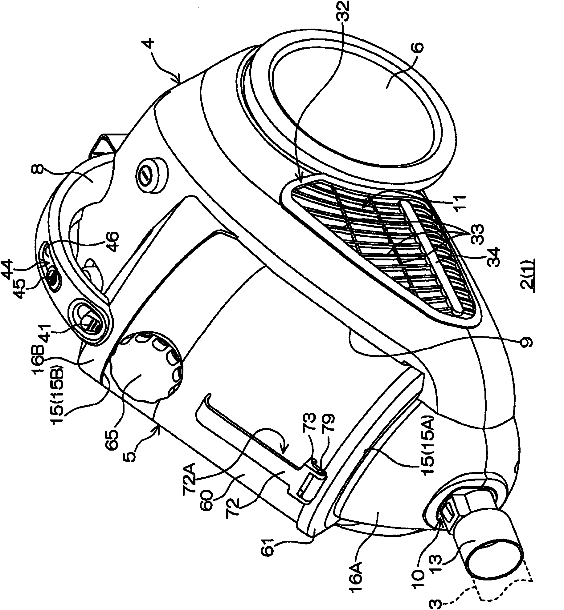 Electric vacuum cleaner