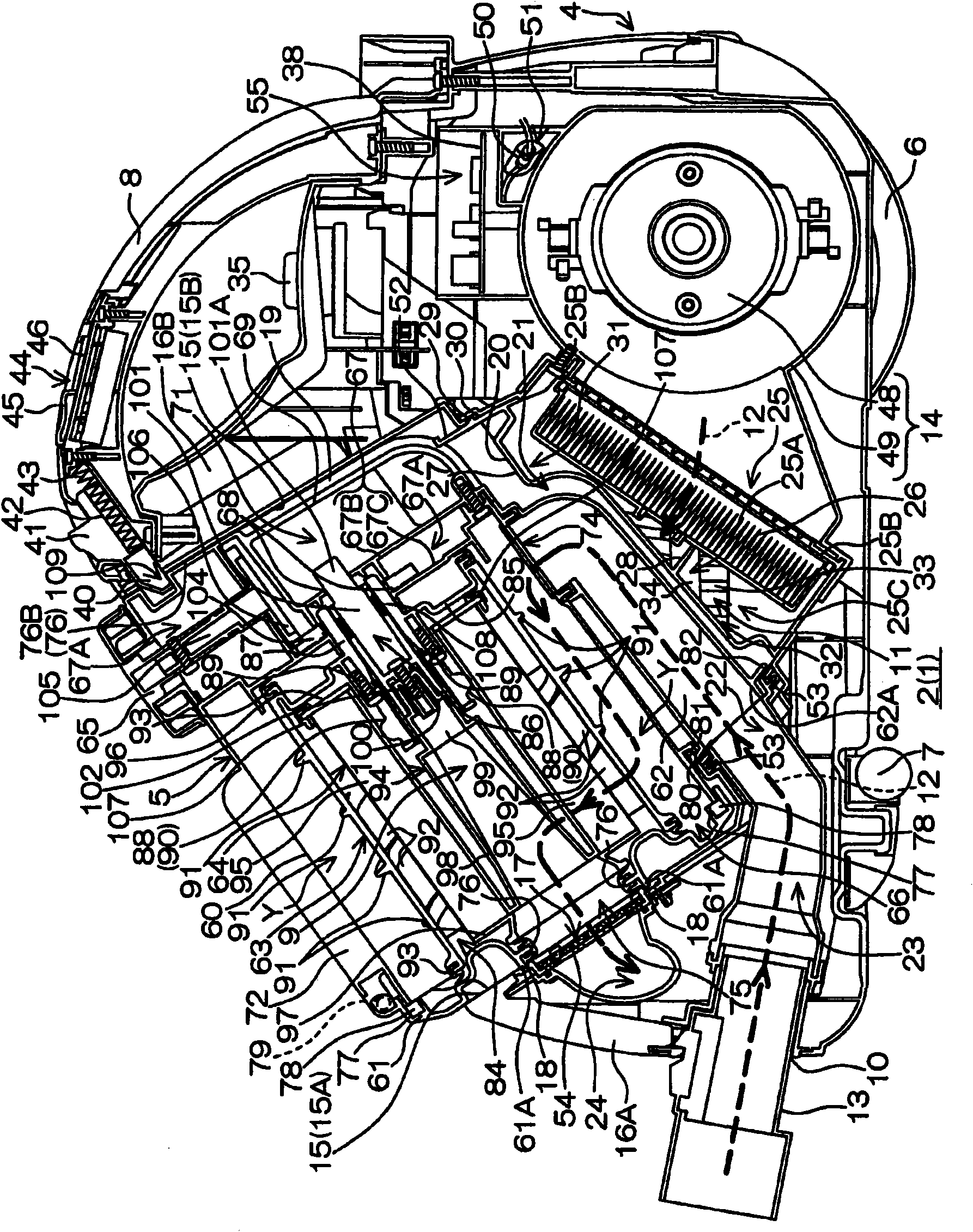 Electric vacuum cleaner